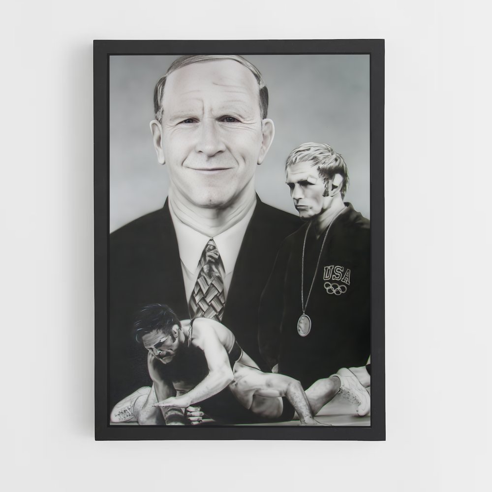 Poster Dan gable – affiche Lutte (vue 2)
